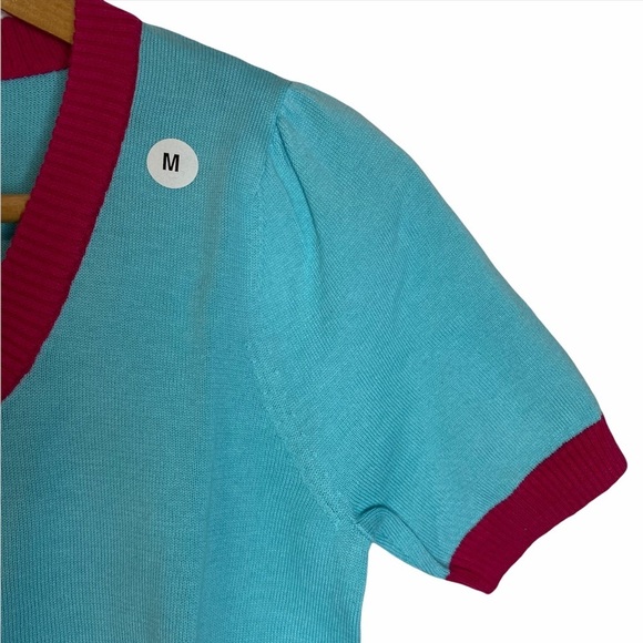 Marvel Spider Gwen Vintage Knit Crop Cardigan Medium Fandom Comic - Picture 7 of 10